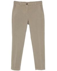 Incotex - Button-Fastening Trousers - Lyst
