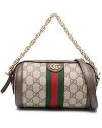 Gucci - Ophidia Kleine Schoudertas - Lyst