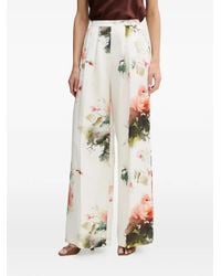 Silvian Heach - Floral Palazzo Pants - Lyst