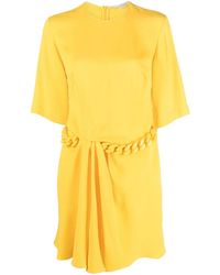 Stella McCartney - Chain Link-Detail Minidress - Lyst