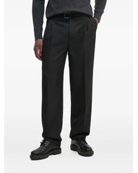Versace Jeans Couture - Logo-Patch Trousers - Lyst