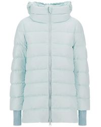 Herno - Veste Matelassée À Design Évasé - Lyst