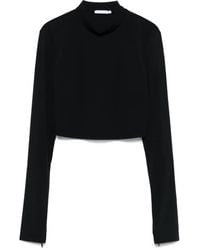 Patrizia Pepe - Top Met Lange Mouwen - Lyst