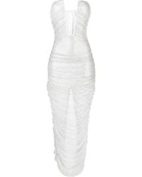 GIUSEPPE DI MORABITO - Crystal-embellished Mesh Long Dress - Lyst