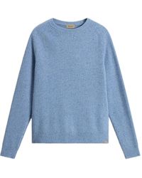 Woolrich - Rib-Knit Crew-Neck Sweater - Lyst