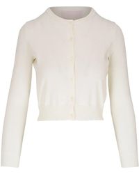 Carolina Herrera - Geknöpfter Cardigan Mit Rundem Ausschnitt - Lyst