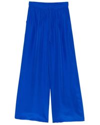 P.A.R.O.S.H. - Saxon Drawstring Palazzo Pants - Lyst