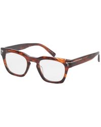 Tumi - Tortoiseshell-Effect Square-Frame Glasses - Lyst