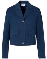 Akris Punto - Button-Up Flap-Pocket Jacket - Lyst