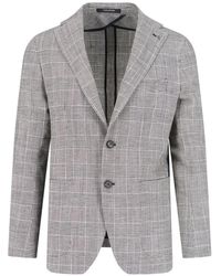 Tagliatore - Single-Breasted Blazer - Lyst