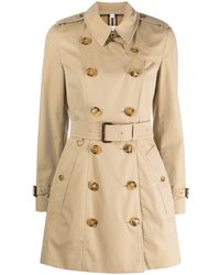 Burberry - Chelsea Cotton Trench Coat - Lyst