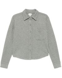 Bobi - Cropped Long-Sleeve Shirt - Lyst