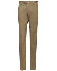 Tagliatore - Pressed-Crease Slim-Fit Trousers - Lyst