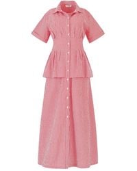Rosie Assoulin - Boogie Woogie Bugle Boy Maxi Dress - Lyst