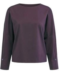 Liviana Conti - Button-Cuff Long-Sleeve Top - Lyst