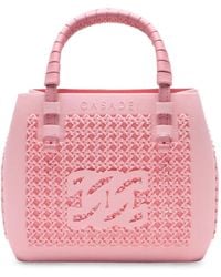 Casadei - C-Chain 3D-Textured Shoulder Bag - Lyst