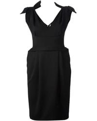 DSquared² - Bow-Embellished Mini Dress - Lyst