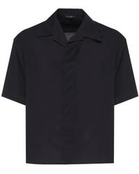 Giuliano Galiano - Short-Sleeve Camp-Collar Shirt - Lyst
