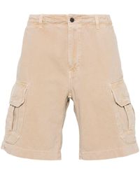 Moschino - Embroidered-logo Cargo Shorts - Lyst