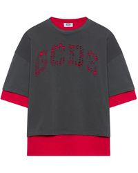 Gcds - Camiseta A Capas - Lyst
