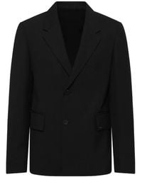 WOOYOUNGMI - Single-Breasted Notched-Lapels Blazer - Lyst