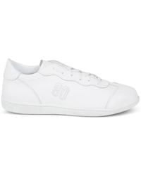 Be980 - Harvard 5 Logo-Embroidered Leather Low-Top Sneakers - Lyst