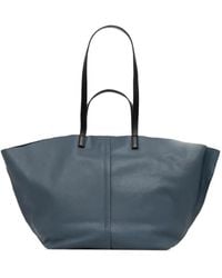 AllSaints - Bolso shopper de piel - Lyst