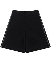 Comme des Garçons - Zip-Detail Bermuda Shorts - Lyst