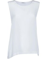Kangra - Silk-Crepe Top - Lyst