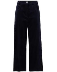 Violante Nessi - Corduroy Wide-Leg Trousers - Lyst
