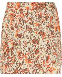 Ambush - Minijupe À Fleurs En Jacquard - Lyst