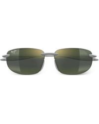 Maui Jim - Hookipa Geometric-Frame Sunglasses - Lyst
