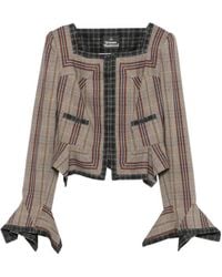 Vivienne Westwood - Dandy Double-Breasted Check Jacket - Lyst