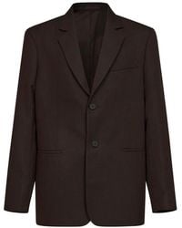 Studio Nicholson - Roversi Single-Breasted Wool Blazer - Lyst