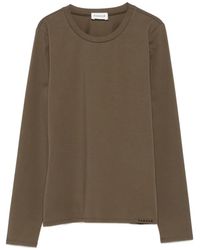 P.A.R.O.S.H. - T-Shirt Girocollo A Maniche Lunghe - Lyst
