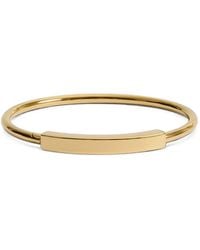 Monica Vinader - Mv Linear Bold Bangle - Lyst