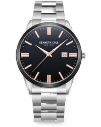 Kenneth Cole - Round-Face 42Mm Watch - Lyst