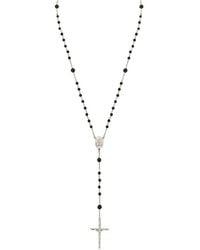 Dolce & Gabbana - Rosary Gemstone-Detail Necklace - Lyst