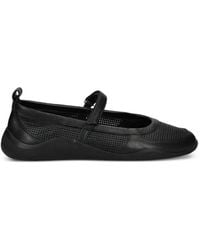 Vic Matié - Ballerines En Cuir À Détails De Perforations - Lyst