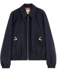 Valentino Garavani - Vgold Pocket Bomber Jacket - Lyst