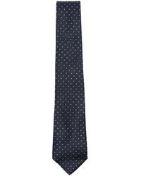 Canali - Seidenkrawatte Mit Polka Dots - Lyst