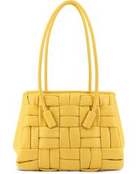 THEMOIRÈ - Weaved Leila Leather Shoulder Bag - Lyst