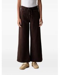 Marc O' Polo - Drawstring-Waist Wide-Leg Jeans - Lyst