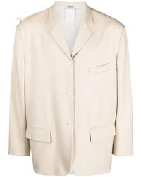 Magliano - Patchwork-Panel Single-Breasted Blazer - Lyst