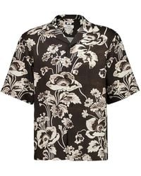 Commas - Chemise Imprimée - Lyst