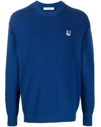 Maison Kitsuné - Jersey Con Parche Del Logo - Lyst