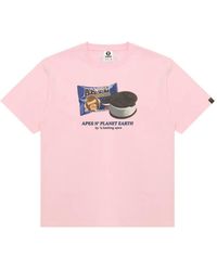 Aape By A Bathing Ape - T-Shirt À Imprimé Graphique - Lyst