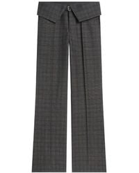 Dries Van Noten - Folded Wool Pants - Lyst