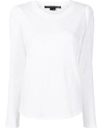 Veronica Beard - Round Neck Long-Sleeved T-Shirt - Lyst