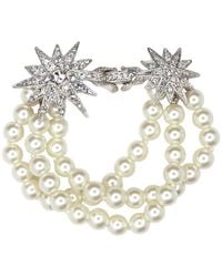 Kenneth Jay Lane - Star-Detail Bracelet - Lyst